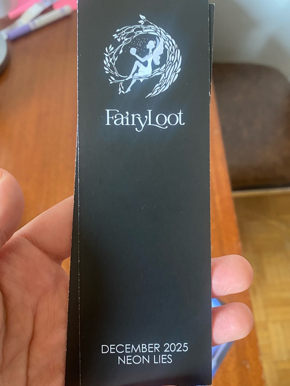 ColdWire Book Sleeve and Tarot Card Set Fairyloot 💜 - Picture 10 of 10